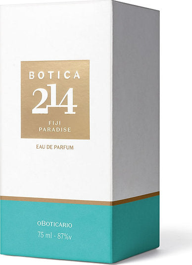 Botica 214 Fiji Paradise Eau De Parfum Feminino, 75ml