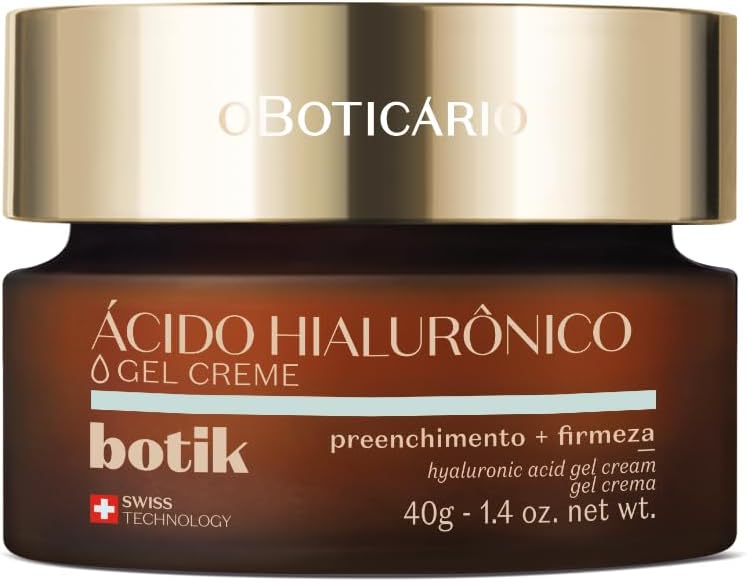 Gel Creme Facial Ácido Hialurónico Botik, 40g