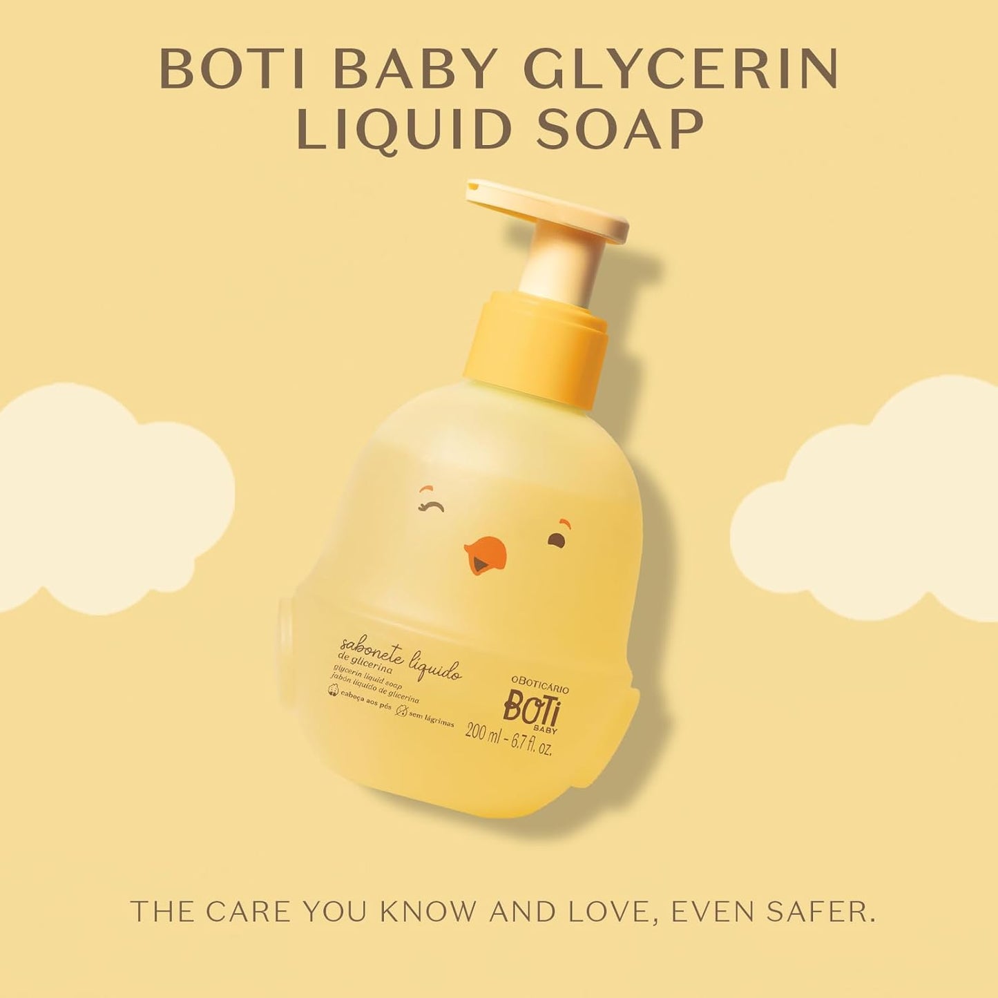 Sabonete Líquido dr glicerina Boti Baby 200 ml