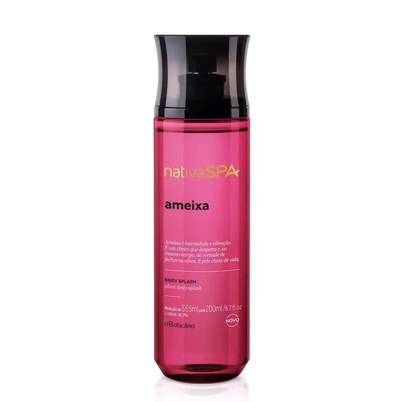 Body Splash Nativa Spa Ameixa, 200ml