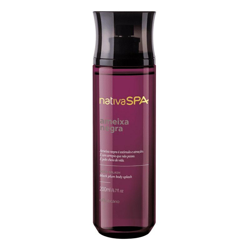 Body Splash Ameixa Negra Nativa Spa, 200ml