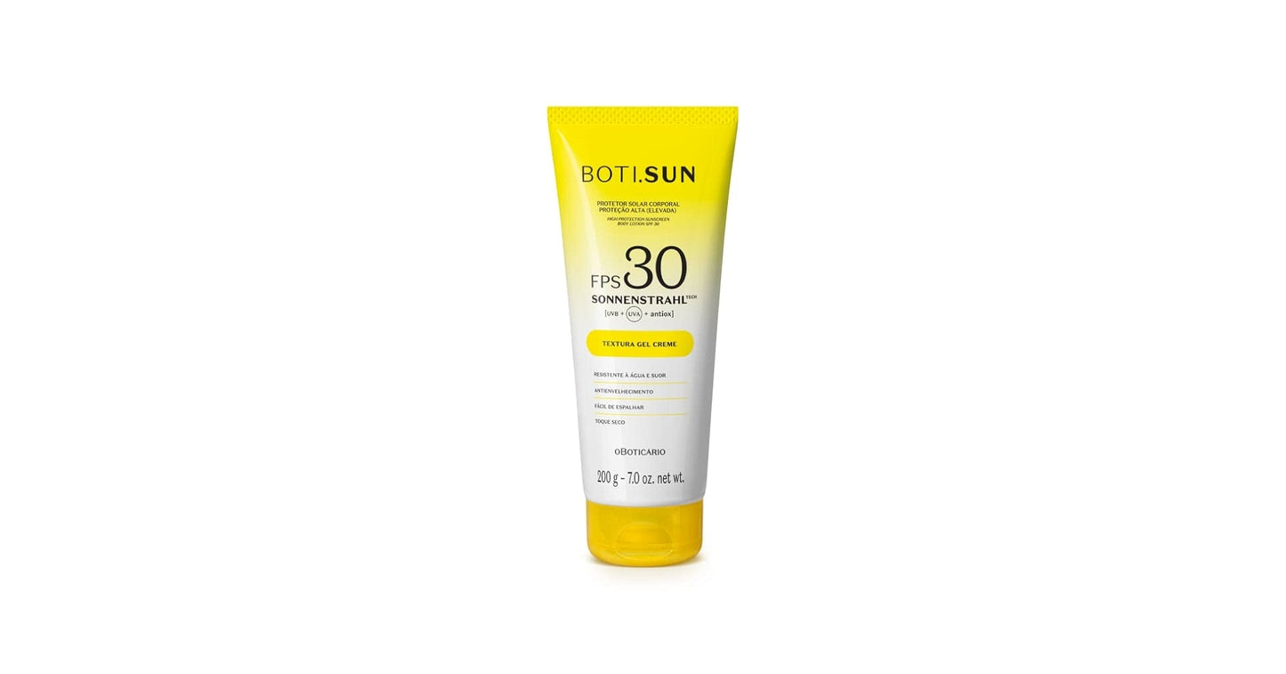 Boti.Sun Protetor Solar Corporal FPS30, 200g