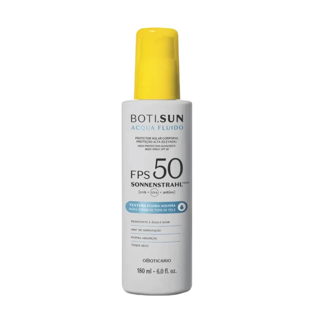 Boti.Sun Protetor Solar Corporal Spray Acqua Fluido FPS50