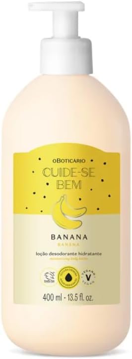 Lotion déodorante hydratante Cuide-se Bem Feira Banana 400ml