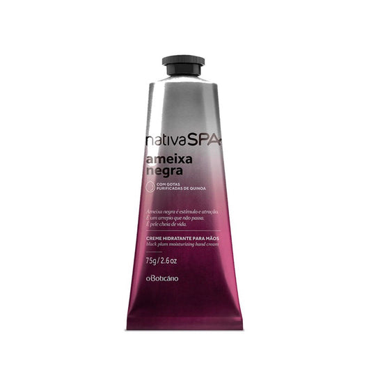 Creme de Mãos Nativa Spa Ameixa Negra, 75gr