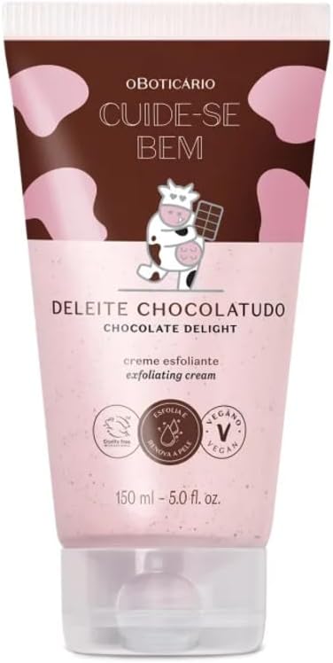 Creme Esfoliante Corporal Cuide-se Bem Deleite Chocolatudo 150ml