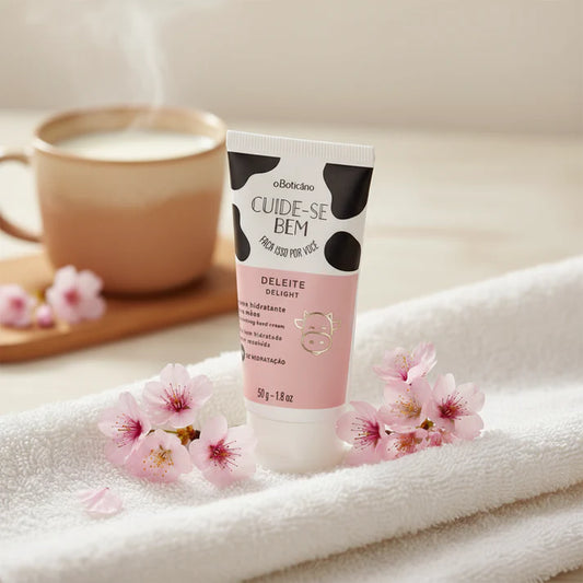Cuide-se Bem Deleite Creme Hidratante para Mãos 50g