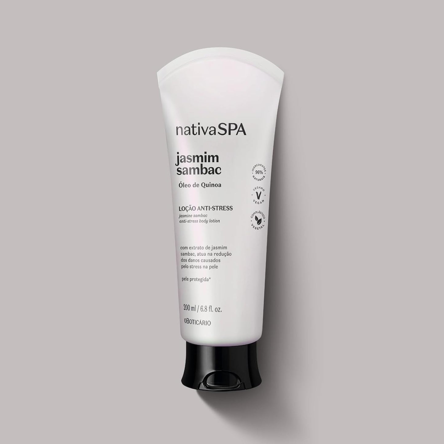 Sabonete Líquido Esfoliante Nativa Spa Jasmim Sambac, 175ml