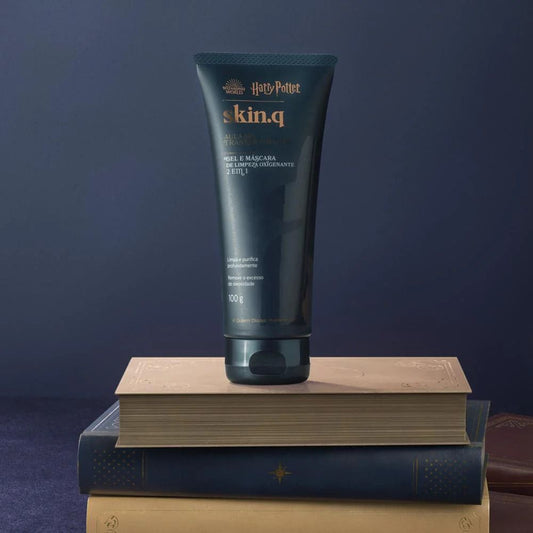Gel e Máscara de Limpeza Borbulhante 2 em 1 Aula de Transfiguração Harry Potter Skin.q, 100g