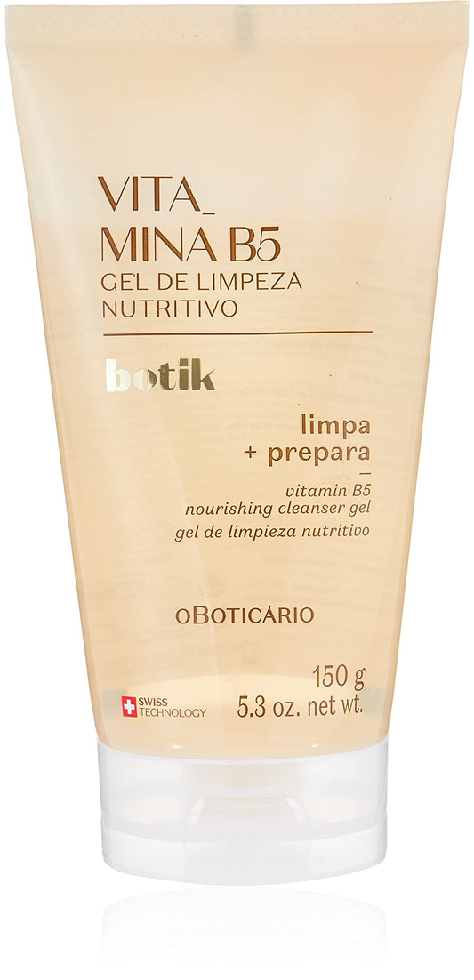 Gel de Limpeza Facial Nutritivo Vitamina B5 Botik, 150g
