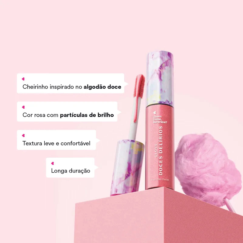 Gloss à Lèvres Doces Delírios (Quem Disse, Berenice?), 10ml