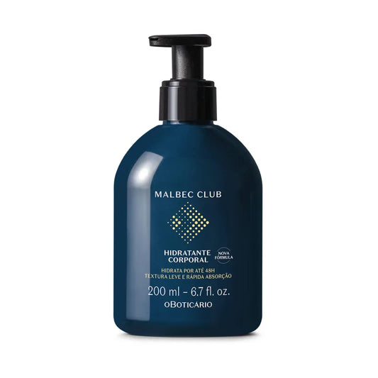 Loção Hidratante Corporal Malbec Club 200 ml