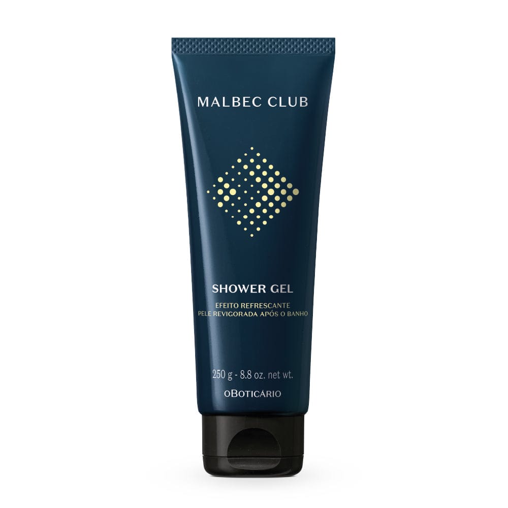 Gel douche corpo e cabelo Malbec Club, 250 g