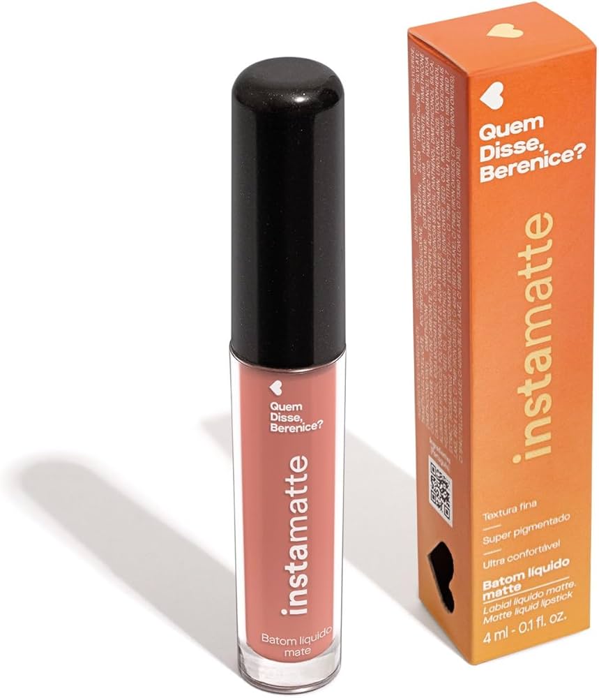 Rouge à lèvres liquide super mat Begeli 4 ml Quem Disse Berenice Matte Finish