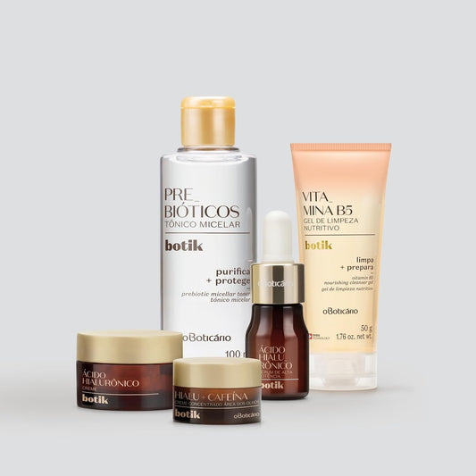 Coffret Botik Rotina Facial Completa Acido Hialuronico
