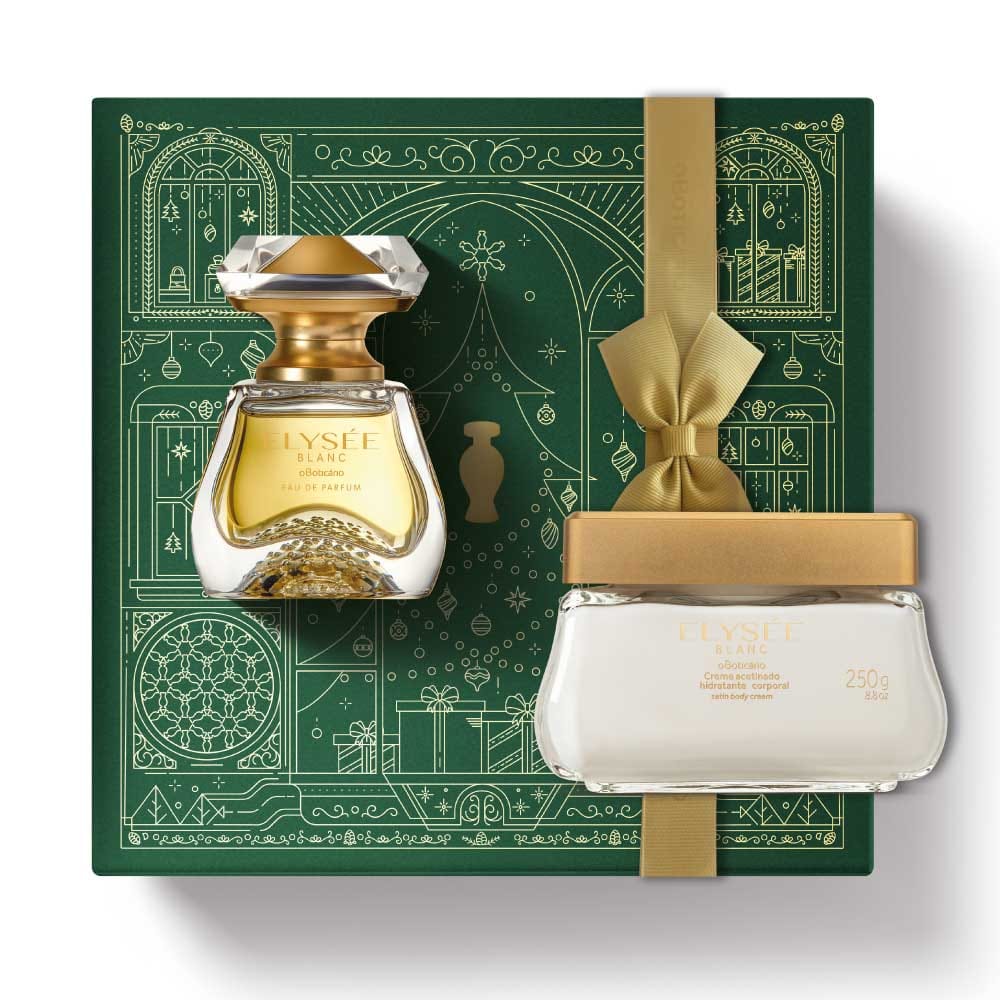 Kit de Natal Perfume Elysée Blanc