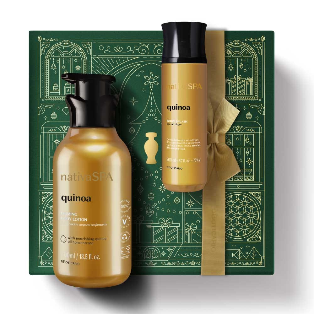 Kit de Natal Pele Perfumada Nativa SPA Quinoa