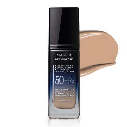 Base Líquida FPS50 Make B. Retinol³ H+ 120 N