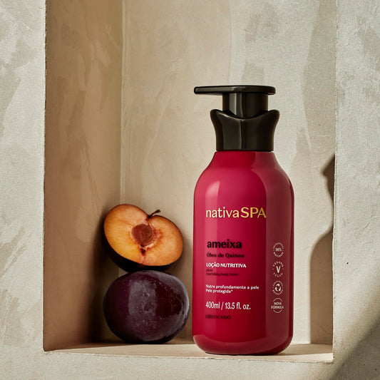 Loção Hidratante Nativa SPA Ameixa, 400 ml