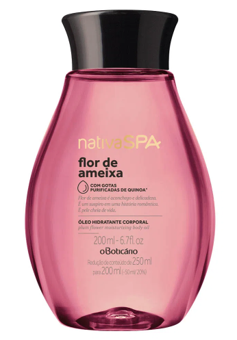 Óleo Corporal Hidratante Nativa Spa Flor de Ameixa 200ml