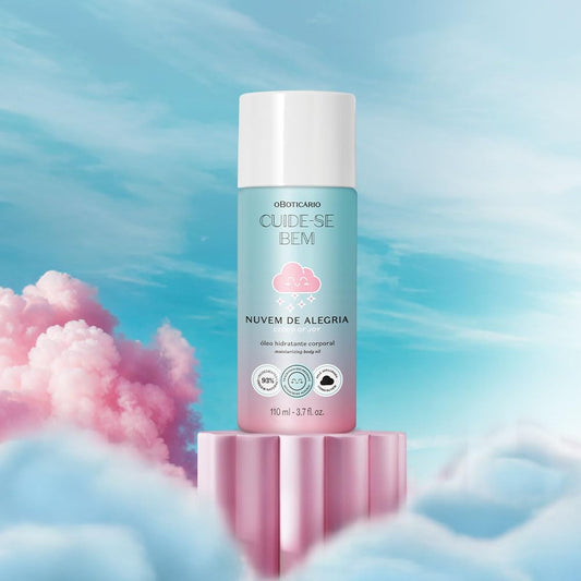 Cuide-se Bem Nuvem de Alegria Óleo Hidratante Corporal, 110ml