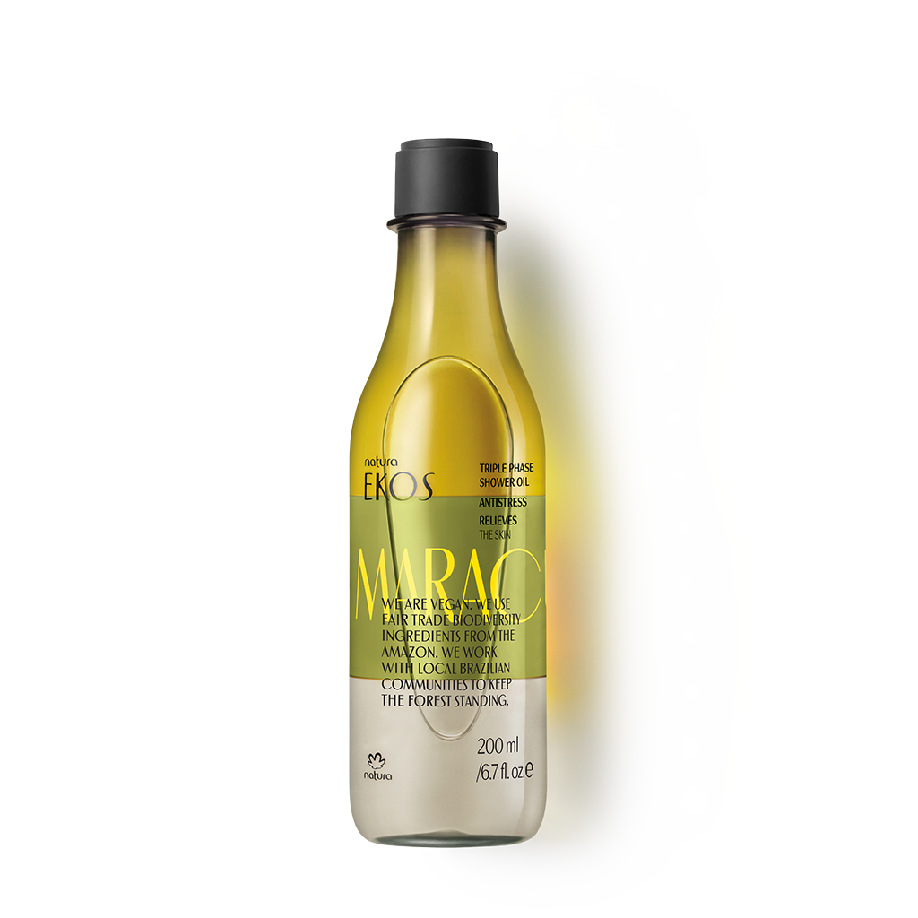 HUILE DOUCHE MARACUJA TRIPHASEE - EKOS - 200ML
