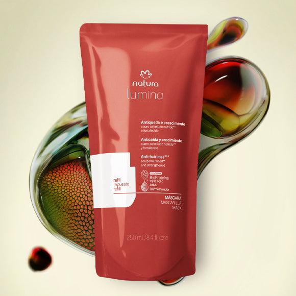 Recharge masque anti-chute et croissance cheveux 250 ml - Natura lumina