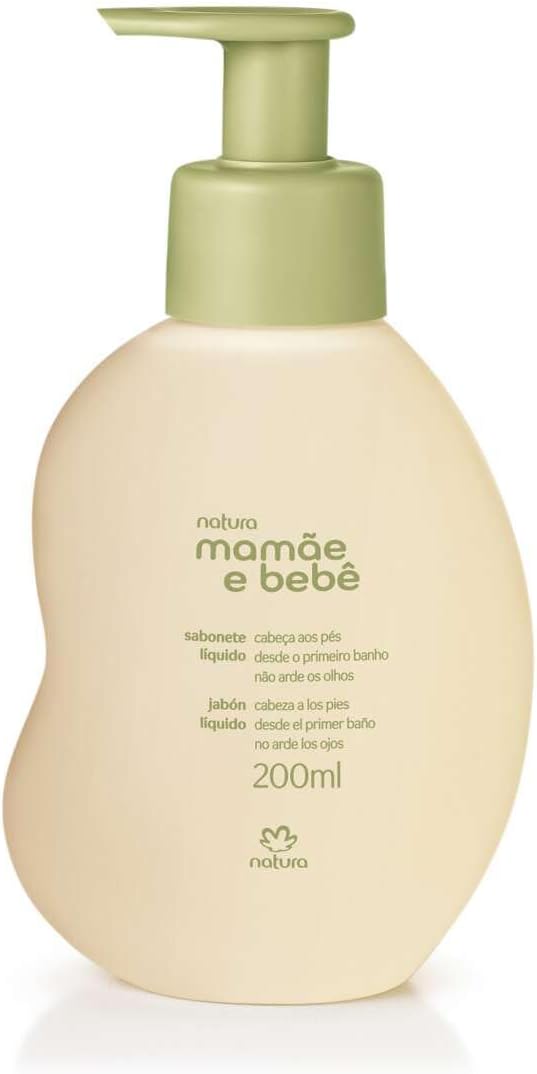 Mamãe e Bebe Sabonete Liquido da Cabeça aos Pes 200ml