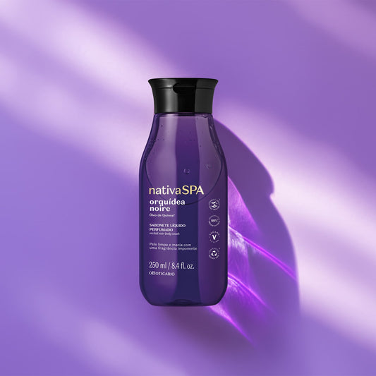 Sabonete Líquido Perfumado Nativa Spa Orquídea Noire, 250ml
