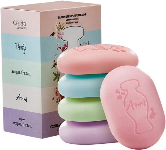 Kit Sabonetes Perfumados 5 x 80Gr