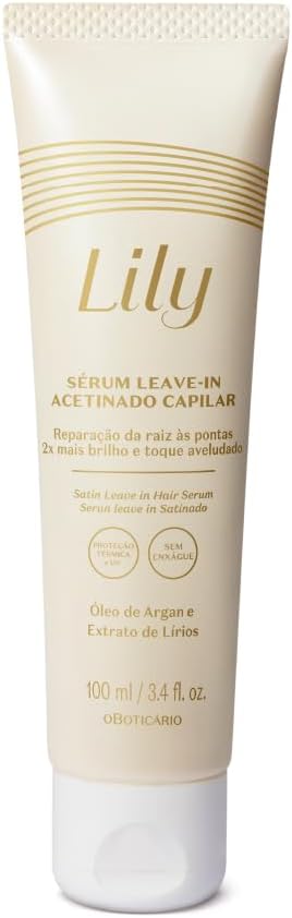 Sérum Capilar Leave-in Acetinado Lily, 100ml
