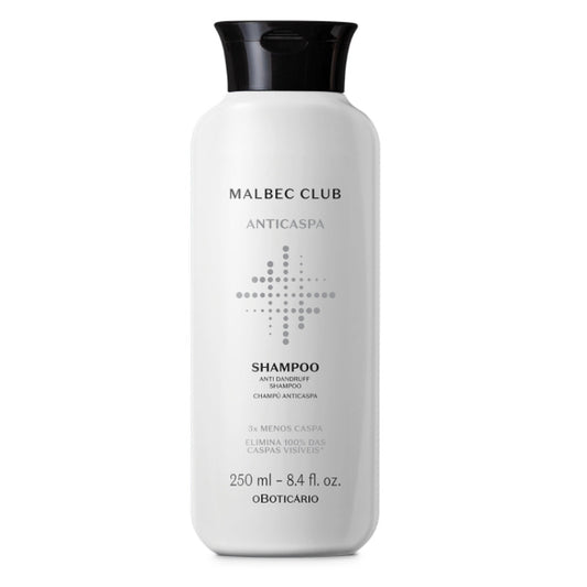 Shampoo Anticaspa Malbec Club, 250ml