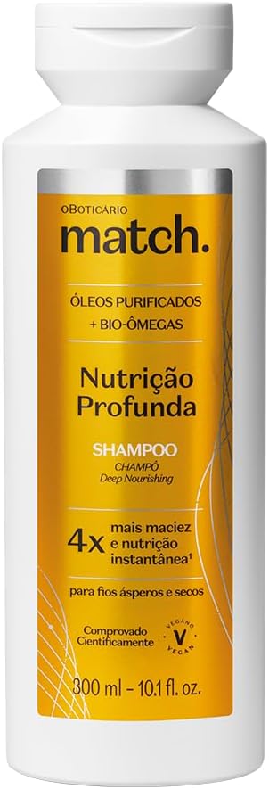 Shampoo Match Nutrição Profunda, 300ml