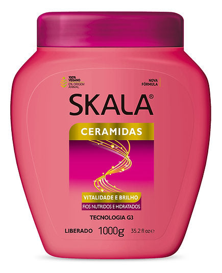 Skala Ceramidas - Creme Brilho Intenso 1Kg