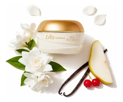 Creme Hidratante Acetinado Lily Cashmere, 250g