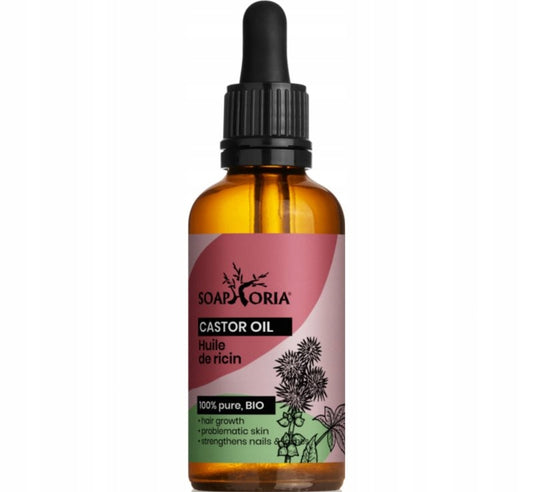 Soaphoria Organic Castor Oil - Huile de Ricin 50ml