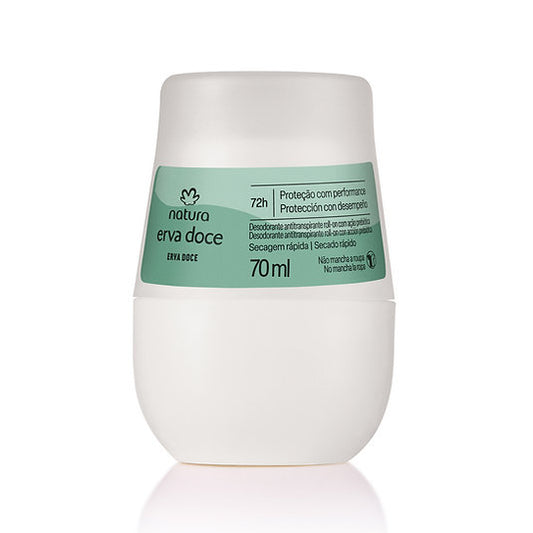 Natura Erva Doce Desodorante Roll-On Feminino 70Ml
