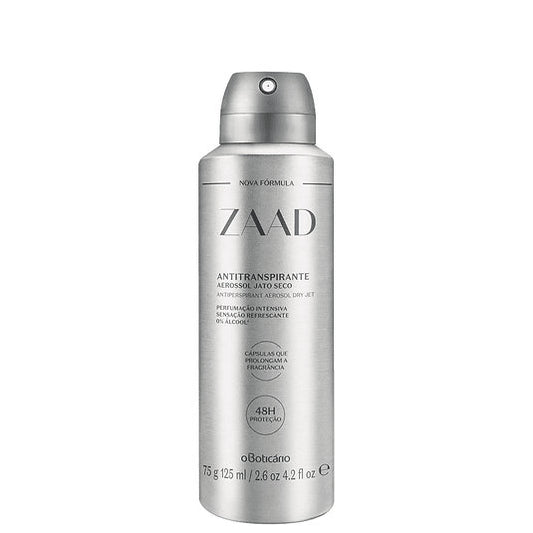 Zaad Desodorante Antitranspirante Masculino Aerossol 125ml