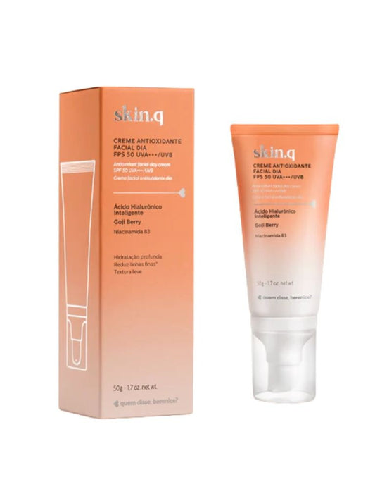 Creme facial antioxidante FPS 50 SKIN.Q