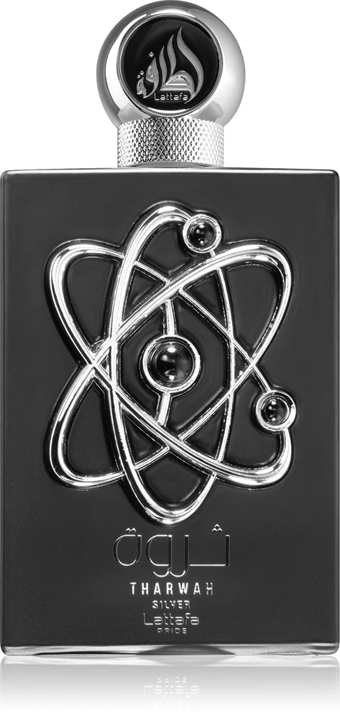 Lattafa Pride Tharwa Silver Eau de Parfum, 100ml