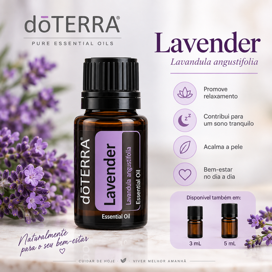 Oleo Essencial Lavanda - 5ml