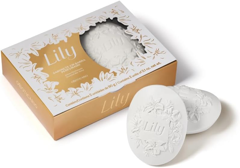 Sabonete em Barra Perfumado Lily 2x90g