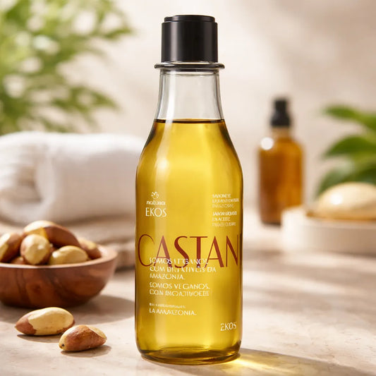 Sabonete Liquido Em Óleo Natura Corporal Ekos Castanha 200ml