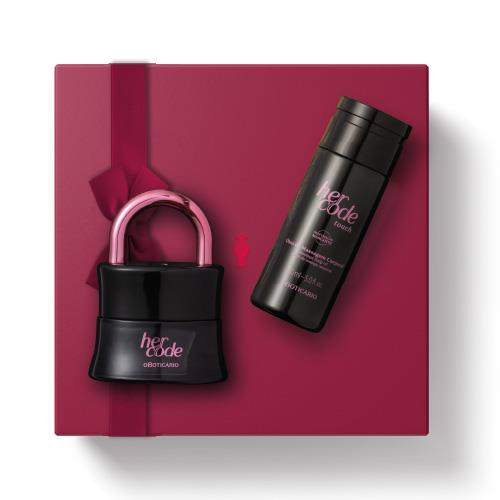 Kit de Dia do Amor Her Code Touch