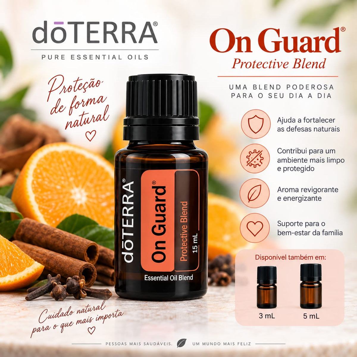 Óleo Essencial dōTERRA On Guard® (Protective Blend)
