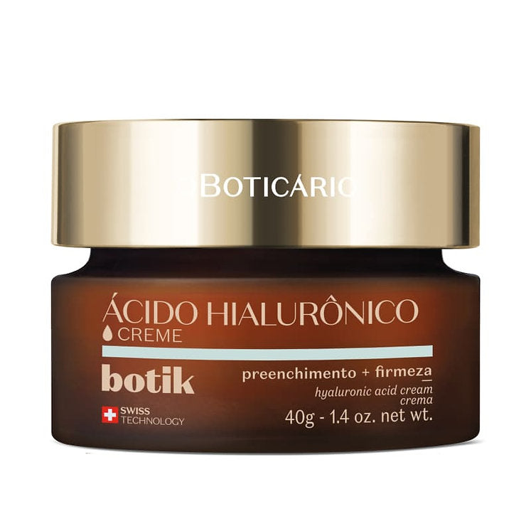 Creme Facial com Ácido Hialurónico Botik, 40g