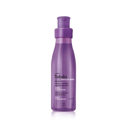 Body Splash Amora e Flor de Pessego Noites de Verão Tododia 200ml
