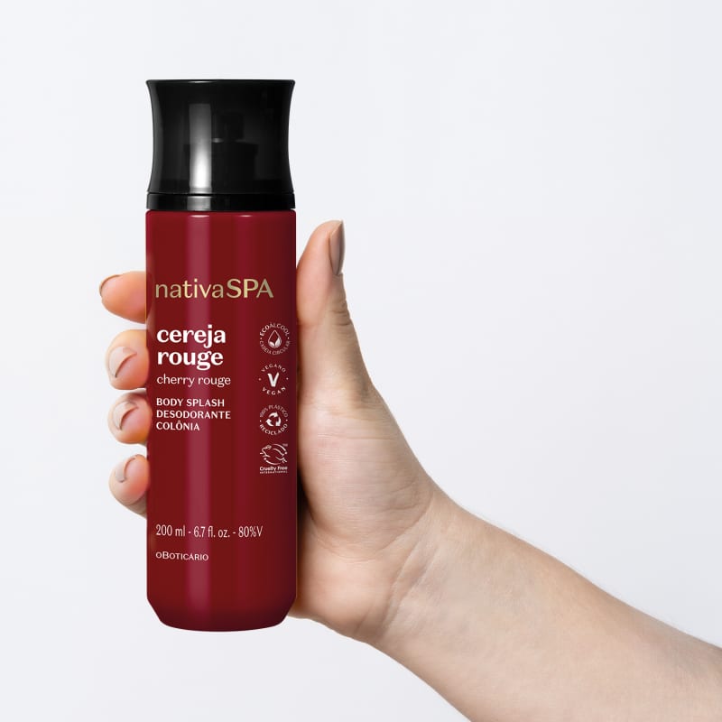 Body Splash Nativa Spa Cereja Rouge 200ml