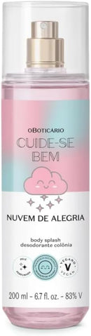 Cuide-se Bem Nuvem de Alegria Body Splash, 200ml