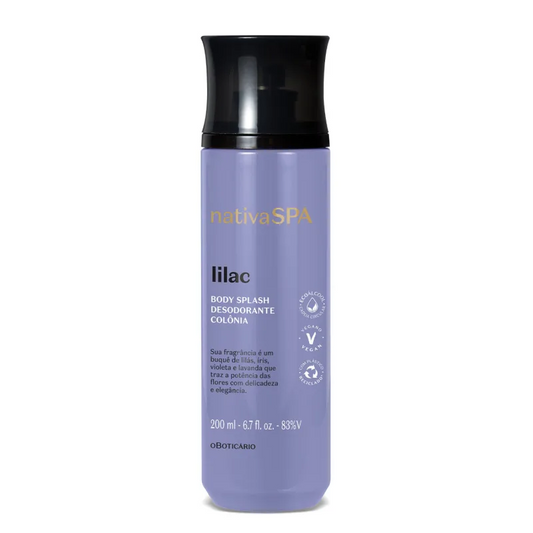 Body Splash Nativa SPA Lilac, 200ml